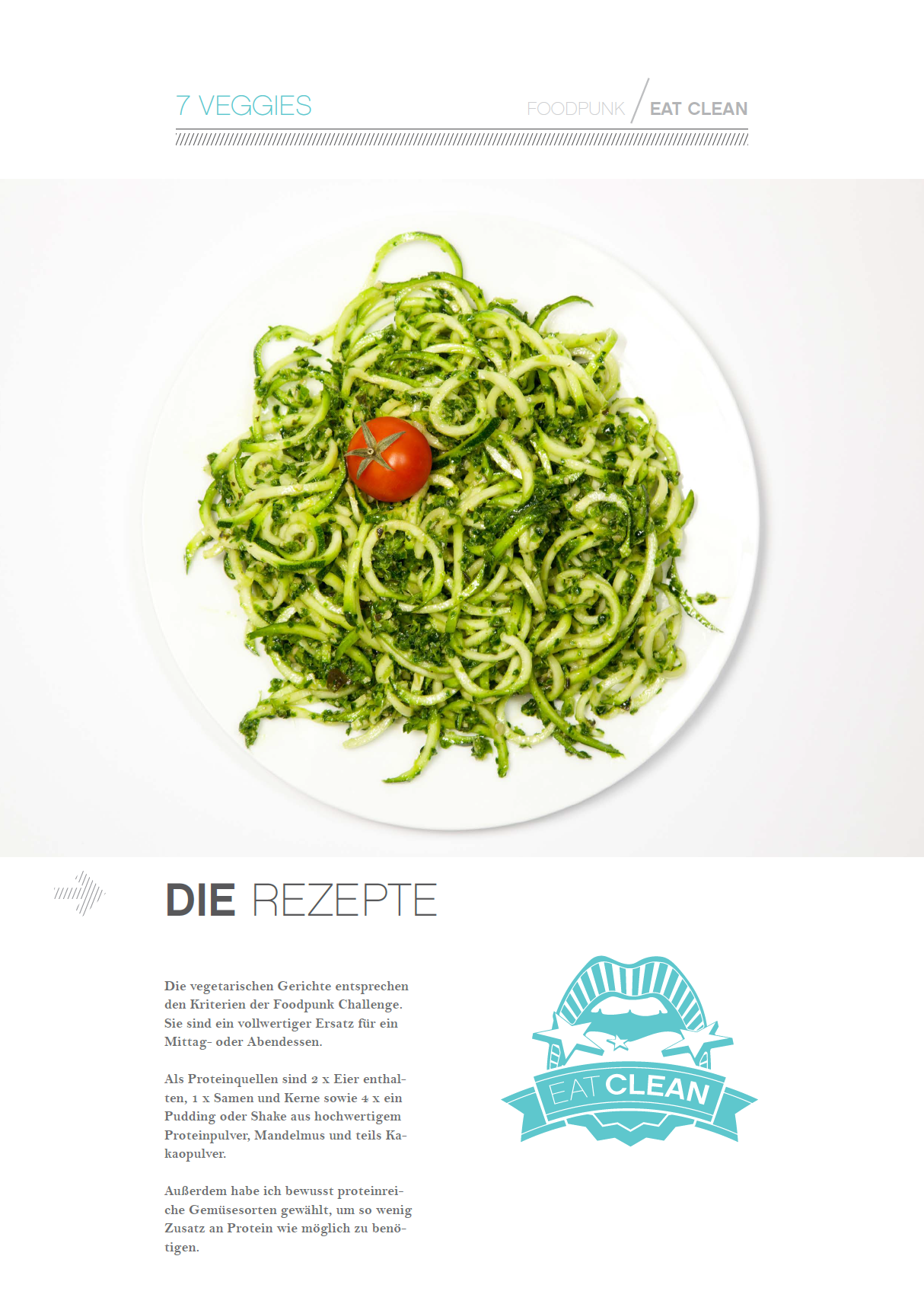 Veggie Upgrade, Eat Clean 3000 kcal, 7 vegane & vegetarische Rezepte