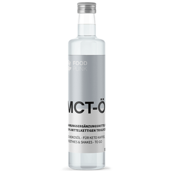MCT-Öl aus 100% Kokosöl | 500 ml | 20% gespart