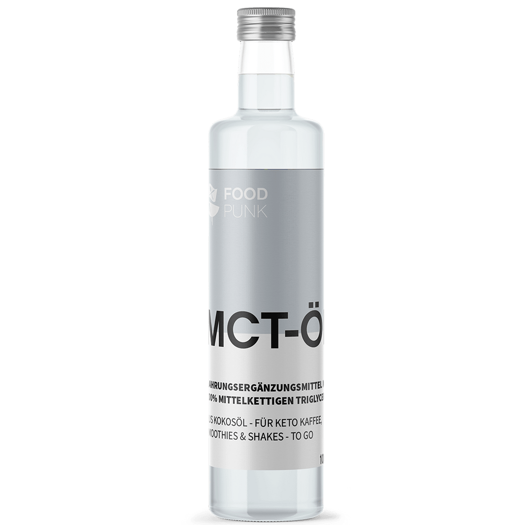 MCT-Öl aus 100% Kokosöl | 500 ml | 20% gespart