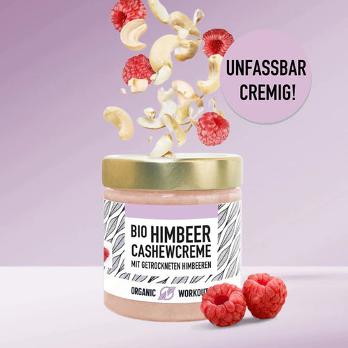 Bio Cashew-Himbeer-Creme