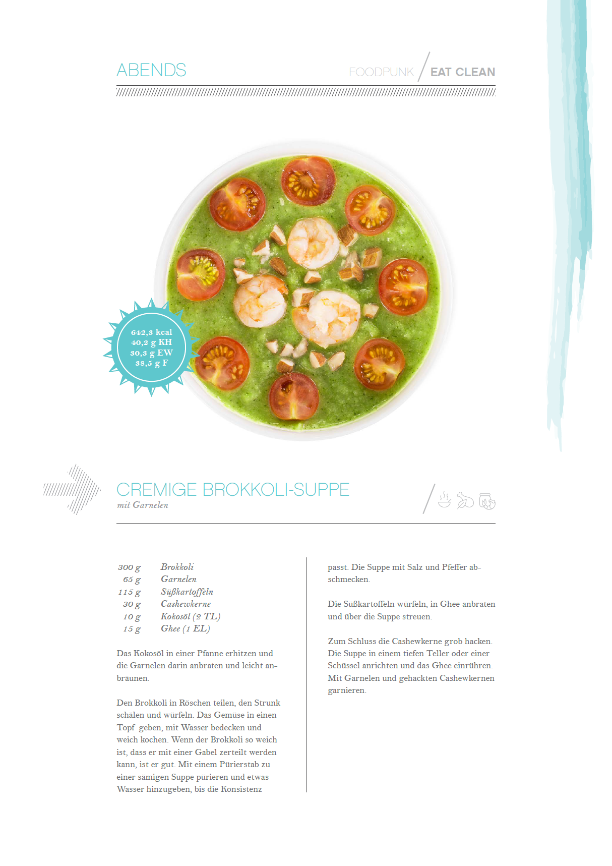 Eat Clean Challenge 2000 kcal, 30 Tage Clean Eating Ernährungsplan