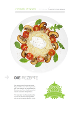 Laden Sie das Bild in den Galerie-Viewer, Primal Upgrade, Boost Your Brain 1500 kcal, 7 vegetarische Rezepte mit Milchprodukten