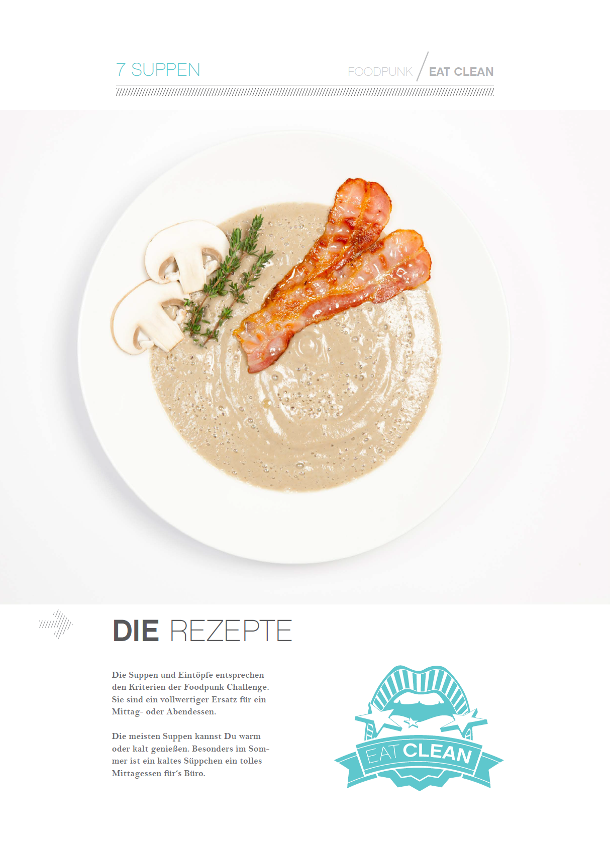 Suppen Upgrade, Eat Clean 3000 kcal, 7 Rezepte für Suppen & Eintöpfe