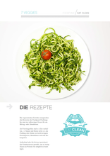 Laden Sie das Bild in den Galerie-Viewer, Veggie Upgrade, Eat Clean 1700 kcal, 7 vegane &amp; vegetarische Rezepte