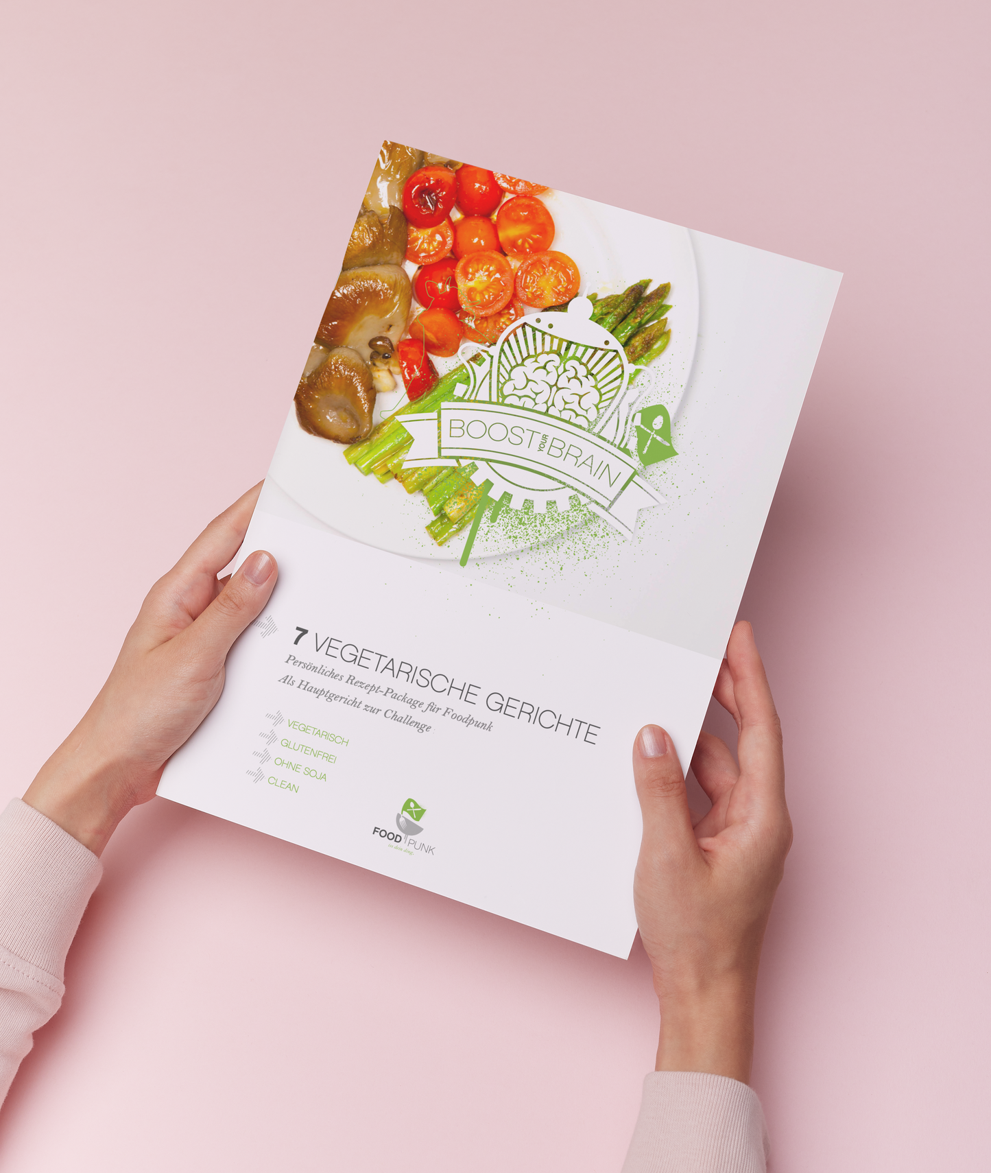 Veggie Upgrade, Boost Your Brain 1700 kcal, 7 vegane & vegetarische Rezepte