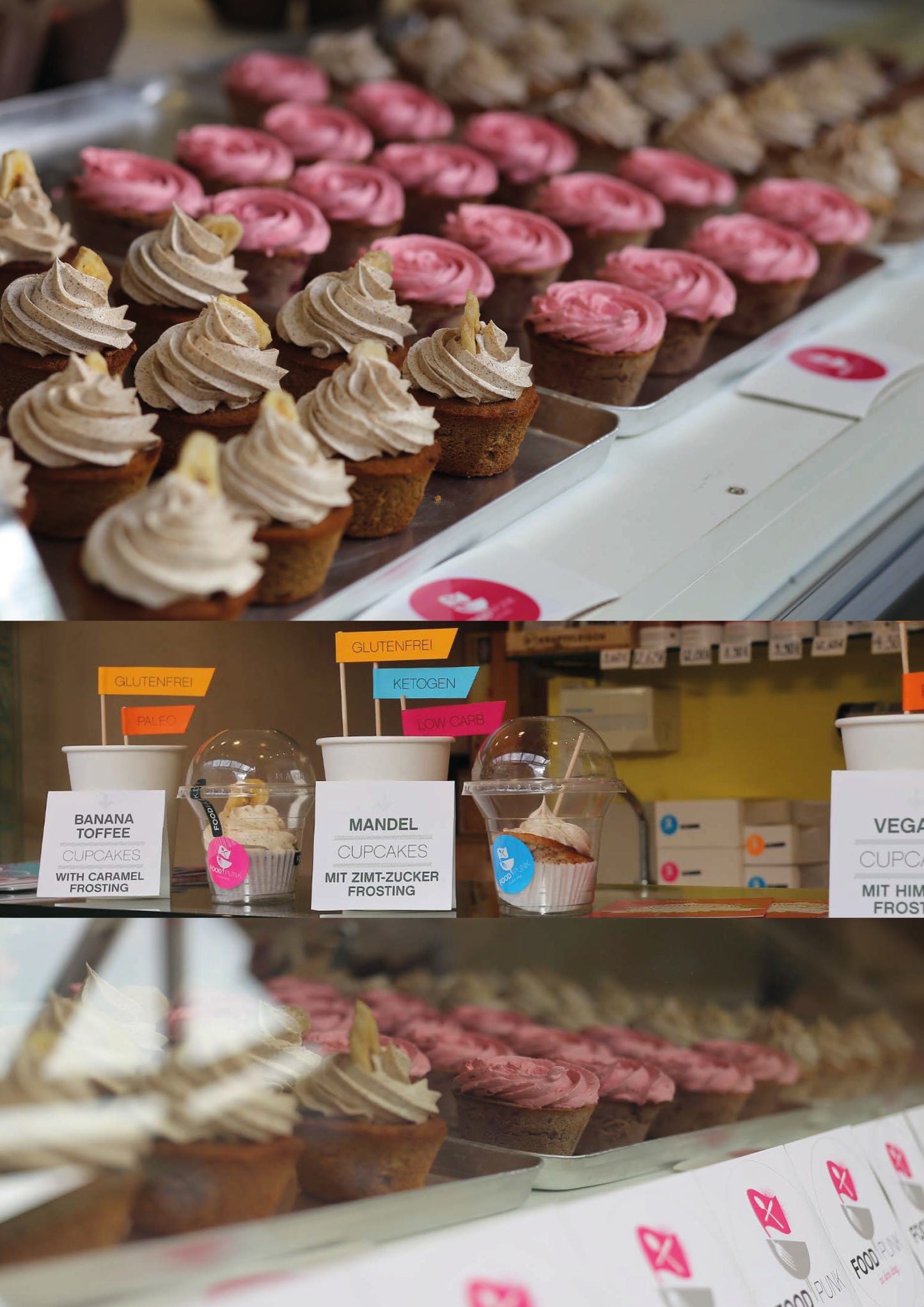 Low Carb & Keto Cupcakes und Brownies