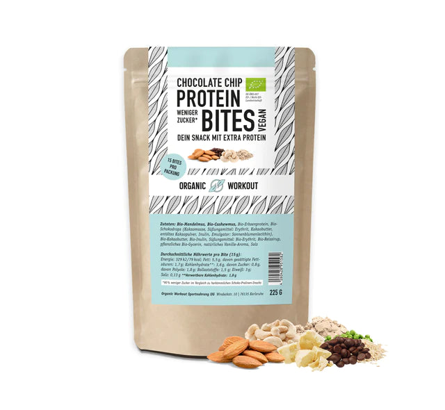 Bio Chocolat Chip Protein Bites – Big Pack 225g