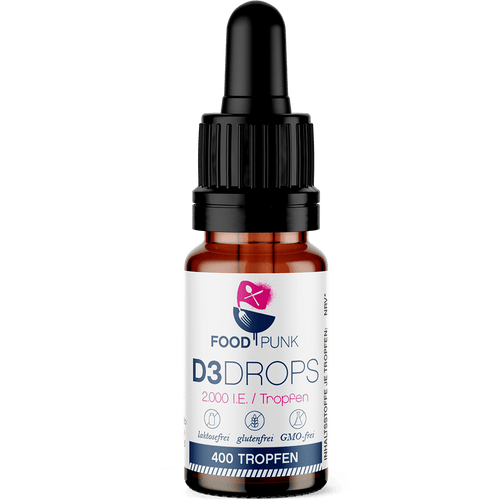 D3 Drops | 2.000 IE pro Tropfen | 400 Tropfen
