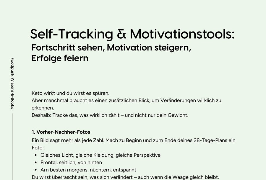 Beispiel Self-Tracking Tools